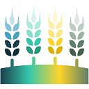 Practical Change sustainability symbol represented by 2 arrows and a leaf.